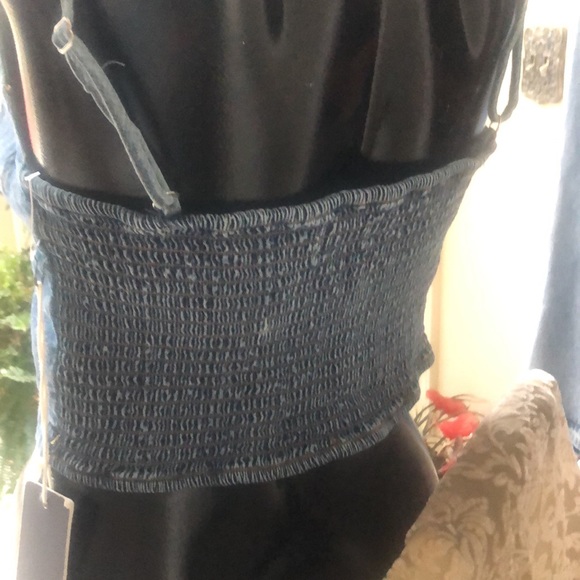 Denim strap top - Picture 3 of 5